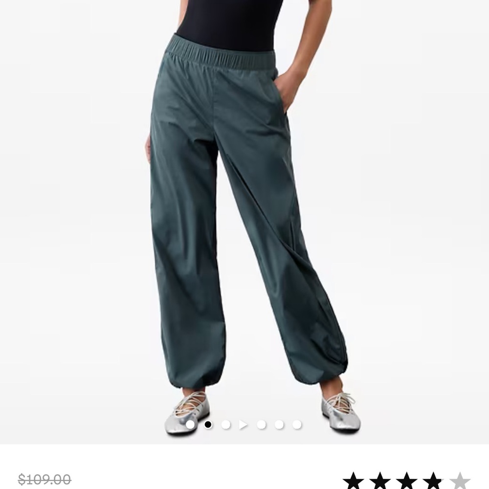 Athleta Joggers Black Only